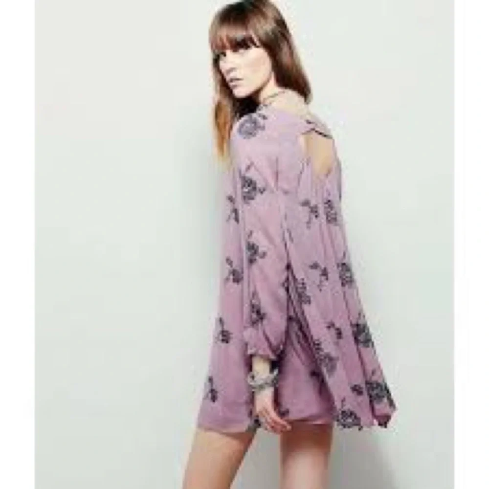 NWT Free People Dress Boho Chic Swing Mini - Picture 6 of 14
